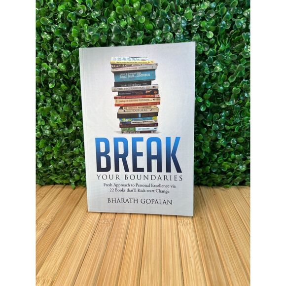 Break Your Boundaries Fresh Approach to Personal Excellence Via 22 Book Self - Picture 1 of 11